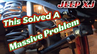 JEEP XJ Front Suspension | Repairing A Huge Issue!!