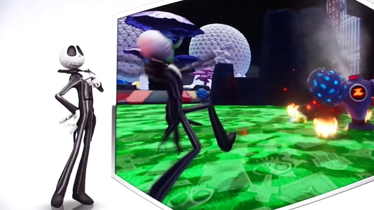 Disney Infinity Jack Skellington Gameplay Preview YouTube
