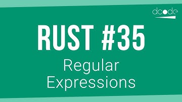 Rust Programming Tutorial #35 - Regular Expressions (Regex)