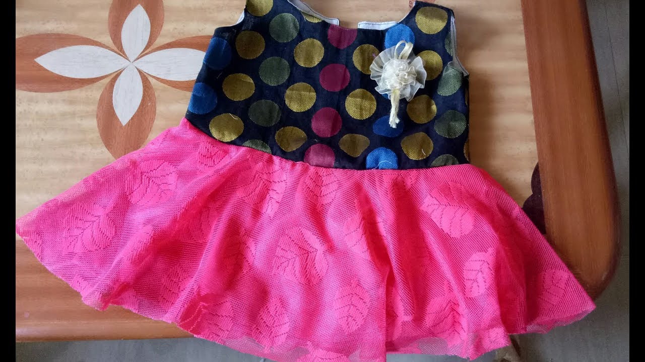 1 cut umbrella baby frock baby dress side plate frock cutting and stitching  910 year baby frock  YouTube