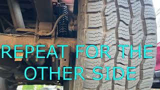 Installing coil over rear shocks on a 2008 F150 XLT  4WD by EVALUATE & REPAIR 205 views 1 year ago 11 minutes, 52 seconds