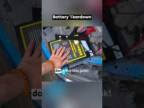 They Lied! 100Ah Battery Reality SHOCKING Teardown!