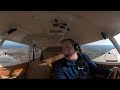 Comanche 180 - 360 video - Trip to &#39;noke 112922