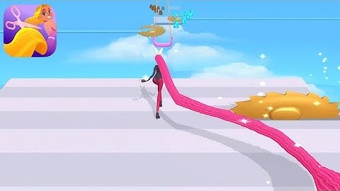 Hair Rush All Levels Mobile Gameplay Walkthrough Ios, Android New Game Update level #shorts