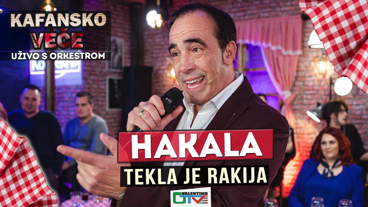 HAKALA - BEKRIJA (TEKLA JE RAKIJA) | 2021 | UZIVO | OTV VALENTINO