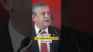 Götüren CHP’li, şikayetçi CHP’li, yargılanan CHP’li; ama yurt dışına ülkemizi şikayet ediyorlar.