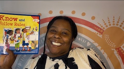 Know and Follow the Rules 📘 | Story Time with Ms. Burris