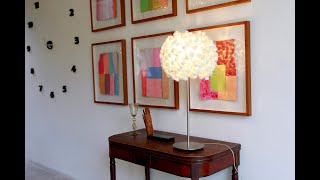 My Chrysalis by Ango | Sculptural Silk Cocoon Table Lamp at Ango Home Studio
