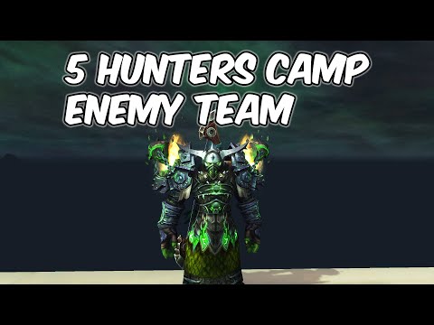 5 Hunters CAMP Enemy Team - 9.2.5 Marksman Hunter PvP - WoW Shadowlands PvP