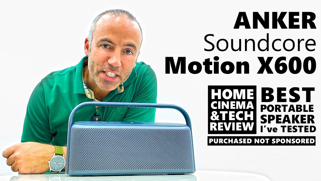 Лучшая портативная Hi-Fi-колонка — Soundcore Motion X600