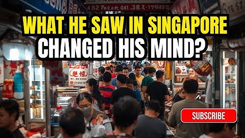 He Thought Singapore Was Ordinary… But It Was EXTRAORDINARY In 2025!