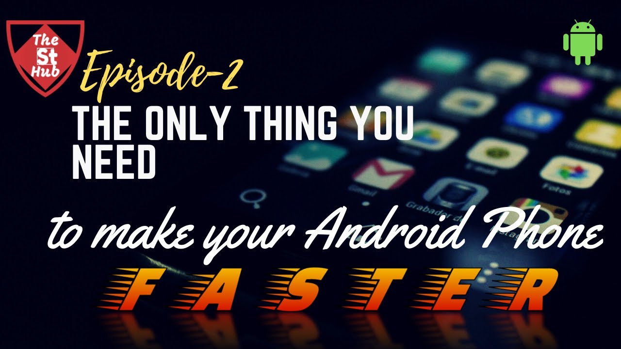 How to Make your android phone FASTER !!!( No App) - YouTube