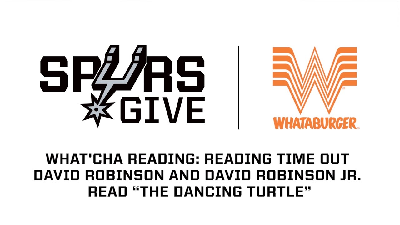 What'cha Reading: Reading Timeout "The Dancing Turtle" with David Robinson and David Robinson Jr.