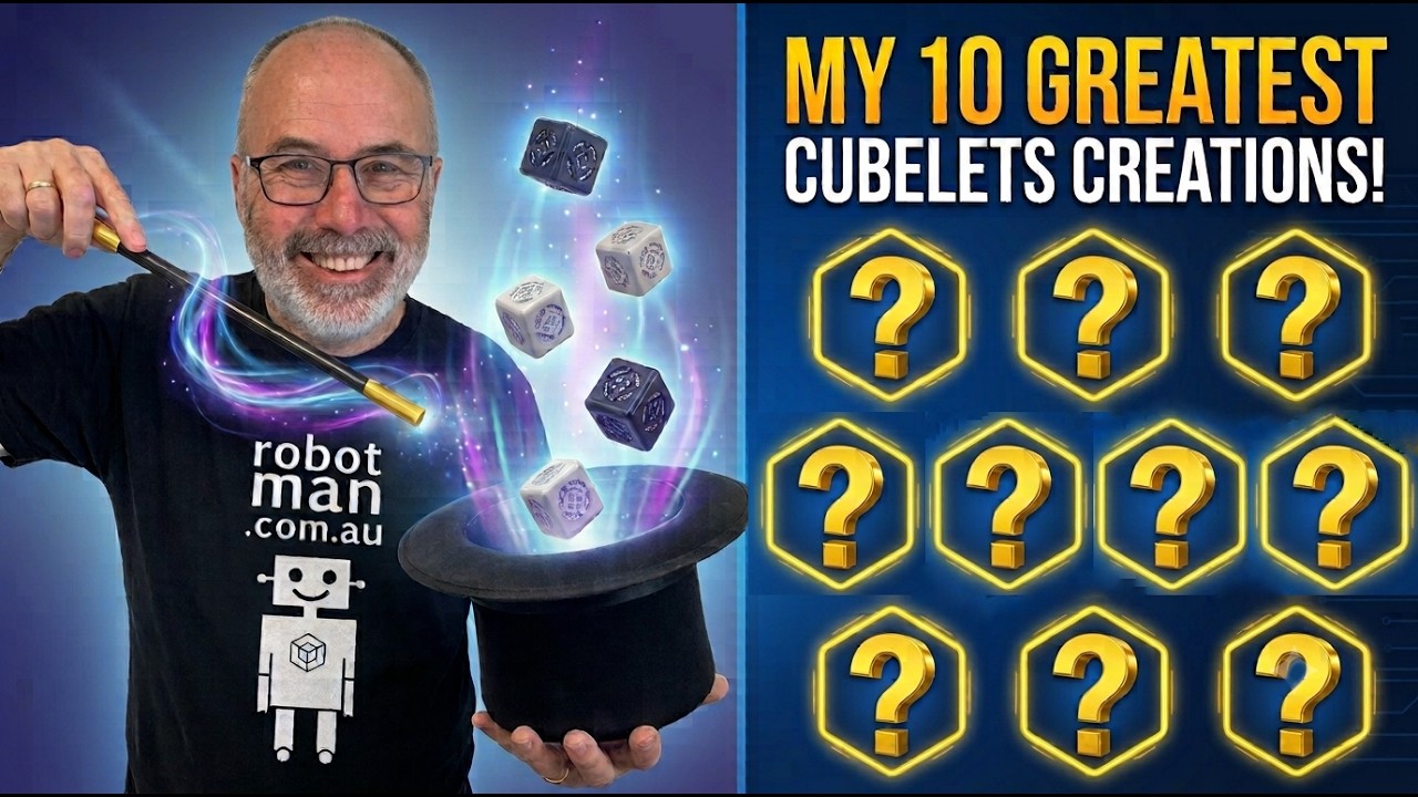10 Cubelets robots I love making!