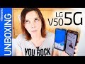 LG V50 ThinQ con 5G -DOBLE pantalla y 5 cámaras-