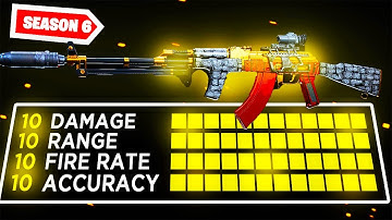 The SEASON 6 AK47...NO RECOIL! (BEST AK47 CLASS SETUP in WARZONE)