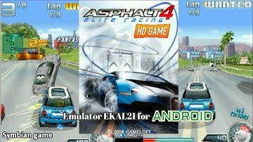 Symbian s60v3 : Asphalt 4 Elite Racing | emulator EKA2L1 for Android
