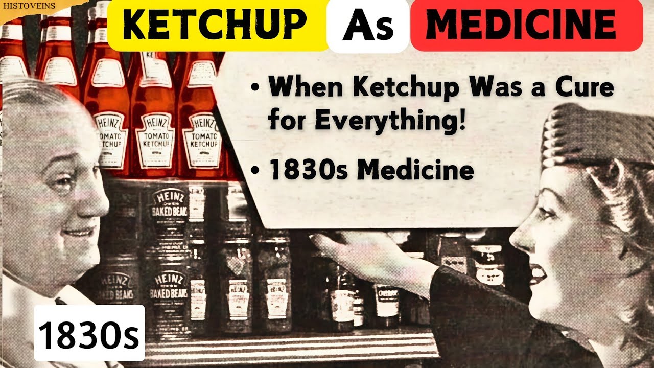 Ketchup was First sold as Medicine at Pharmacy ! - YouTube