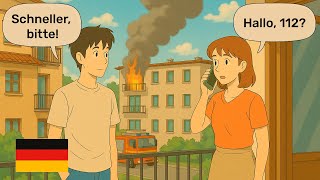 картинка: Выучите немецкий язык быстро |  15 минут коротких диалогов на немецком языке для начинающих