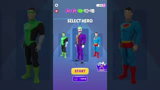 لعبة الابطال الخارقين mashup hero