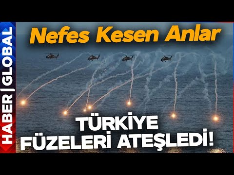 Türkiye Füzeleri Ateşledi! Denizden Karadan Çıkarma Yapıldı!