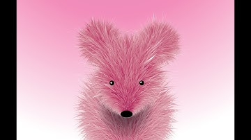Creating Cute furry mouse in Adobe Illustrator CC2020