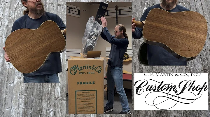 🎯NEW 2025 MODEL Martin Custom Shop Black Walnut D & 000 Unboxing + Demo🎸 Real Nice