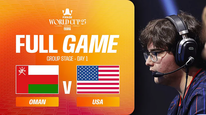 USA Survive A Huge Scare From Oman! | FIFAe World Cup ft Rocket League
