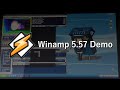 Winamp 5.57 Demo: Used by an iTunes user!