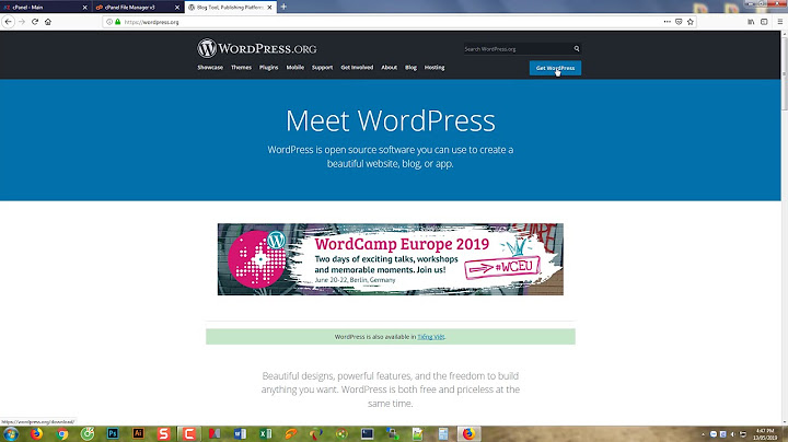Hướng dẫn cài wordpress trên hosting năm 2024