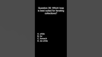 .NET Programming Interview Question #35| C# MCQ for Practice