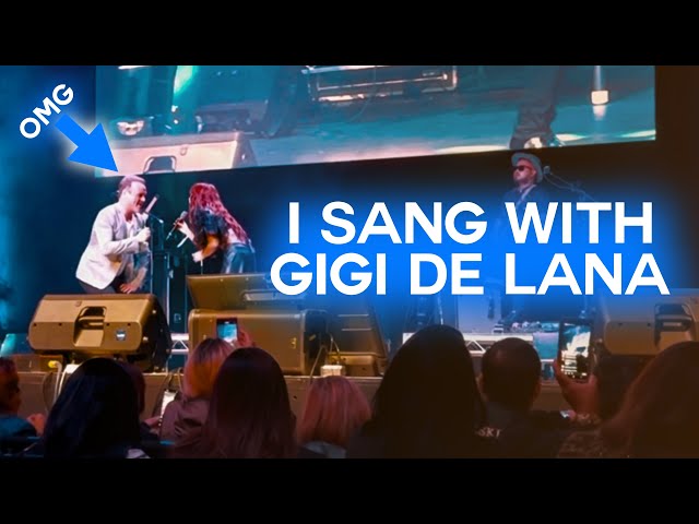 I sang with GIGI DE LANA!!! | Fly Me To The Moon! #gigidelana #ratedGIGI class=