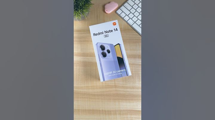 Unboxing Redmi Note 14