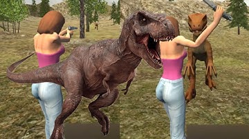 NOOB VS HACKER VS PRO Dino Hunter Killing Strand