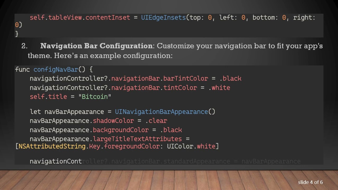 How to Keep Your Navigation Bar Static While Scrolling a UITableView in iOS