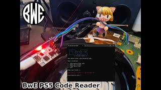 bwe ps5 code reader (uart) demonstration - diagnose hardware faults via error code descriptions