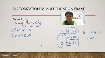 Factorization by Multiplication Frame
