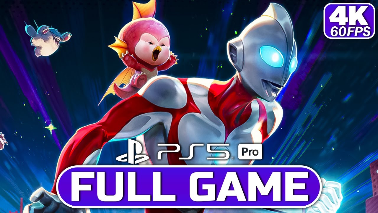 Ultraman Rising: The Game (PS5) Full Game Walkthrough (No Commentary | 4K 60FPS Ultra HD)