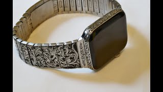 Hand Engraved Apple Watch