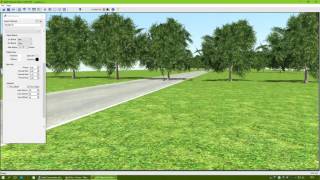 rFactor 2 - lower poly 3D trees test