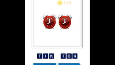 Emoji Song Guess game answers level 51-60