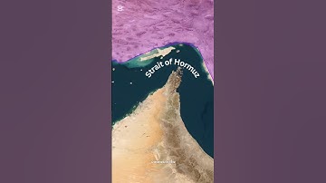 The Strait of Hormuz Explained: How Iran Influences Global Oil. #geography #maps