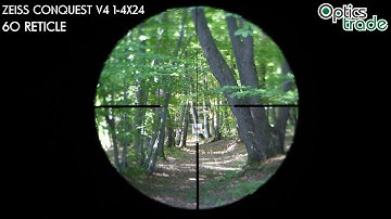 Zeiss Conquest V4 1-4x24 60 reticle | Optics Trade Reticle Subtensions