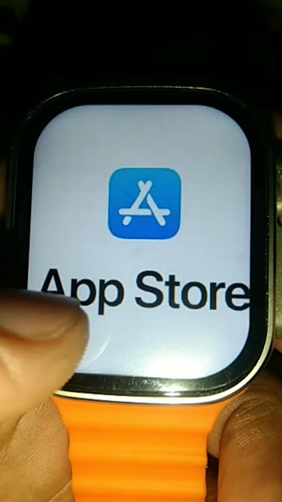 app store in t800 ultra smartwatch me code live #youtubeshorts #smartphone #applewatch #shorts