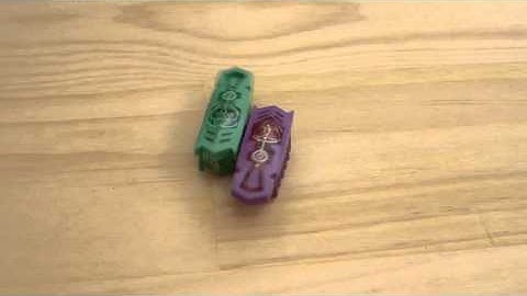 Two HexBugs Stuck Together and Spinning