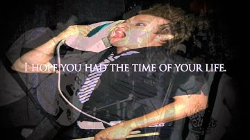 Green Day  - Good Riddance (Time Of Your Life ) - Lyrics