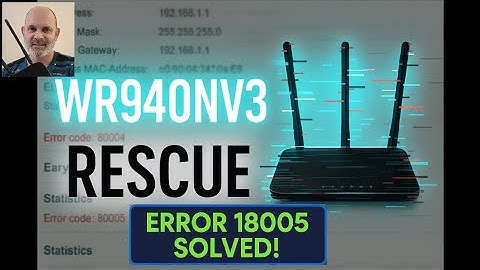 💡 Don’t Toss It! How to Rescue, Restore & Revert TP-Link WR940N V3 (Unbrick Guide | Fix Error 18005)