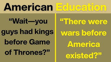 When Americans Try To Explain History To Europeans