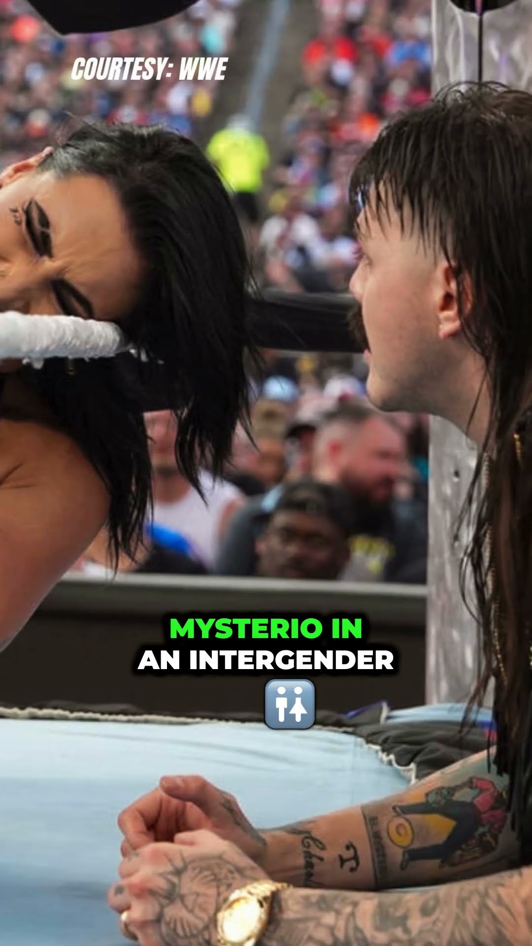 Rhea Ripley vs. Dominik at WrestleMania Mick Foley Thinks It’s Time for Payback! #shorts