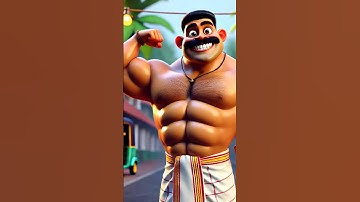 എന്നെപ്പോലെ ജിമ്മൻ ആവാം |Ai Malayalam Animation Song | K7 Parody Song |#aianimation #ai #k7maman #k7